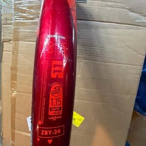DeMarini Red Baseball Bat